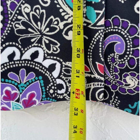 OC Order Plus Womens Carlisle Paisley Stylish Printed Coat Multicolor Sz Large - Picture 3 of 15